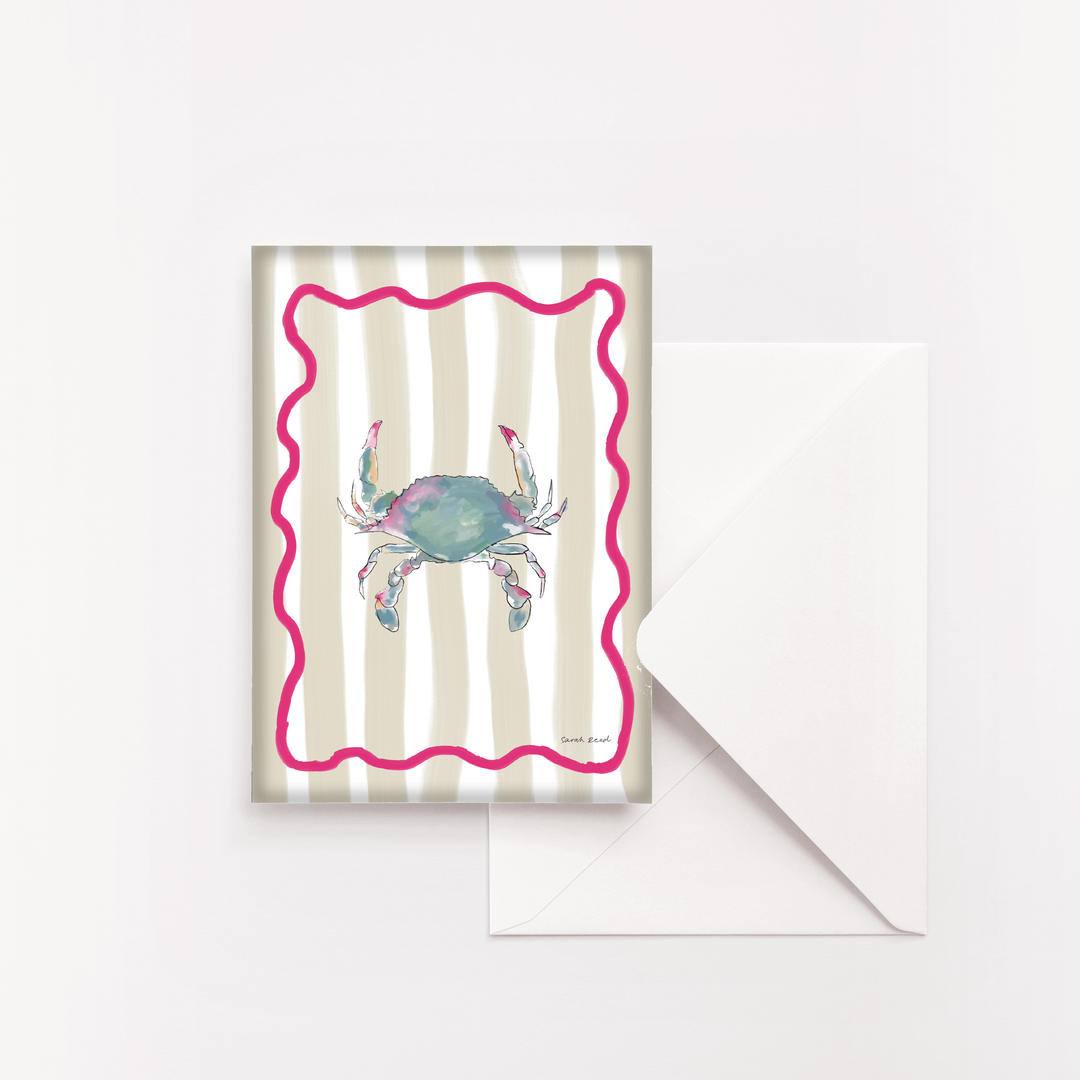 Blue Crab Notecard Set