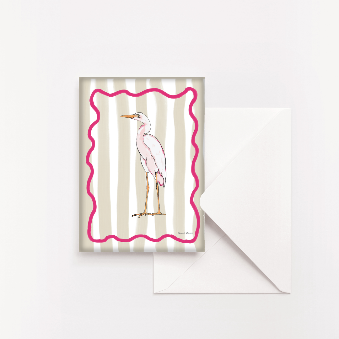 Egret Notecard Set
