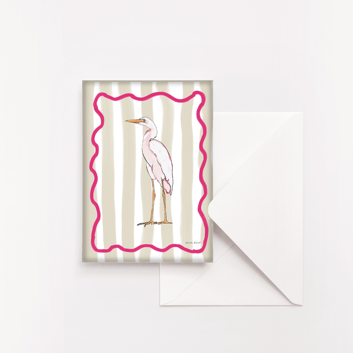 Egret Notecard Set