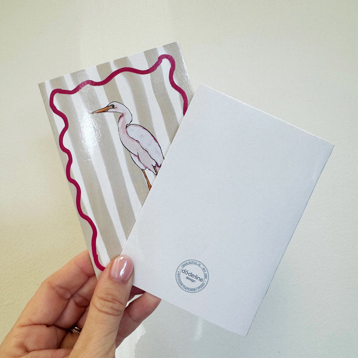 Egret Notecard Set