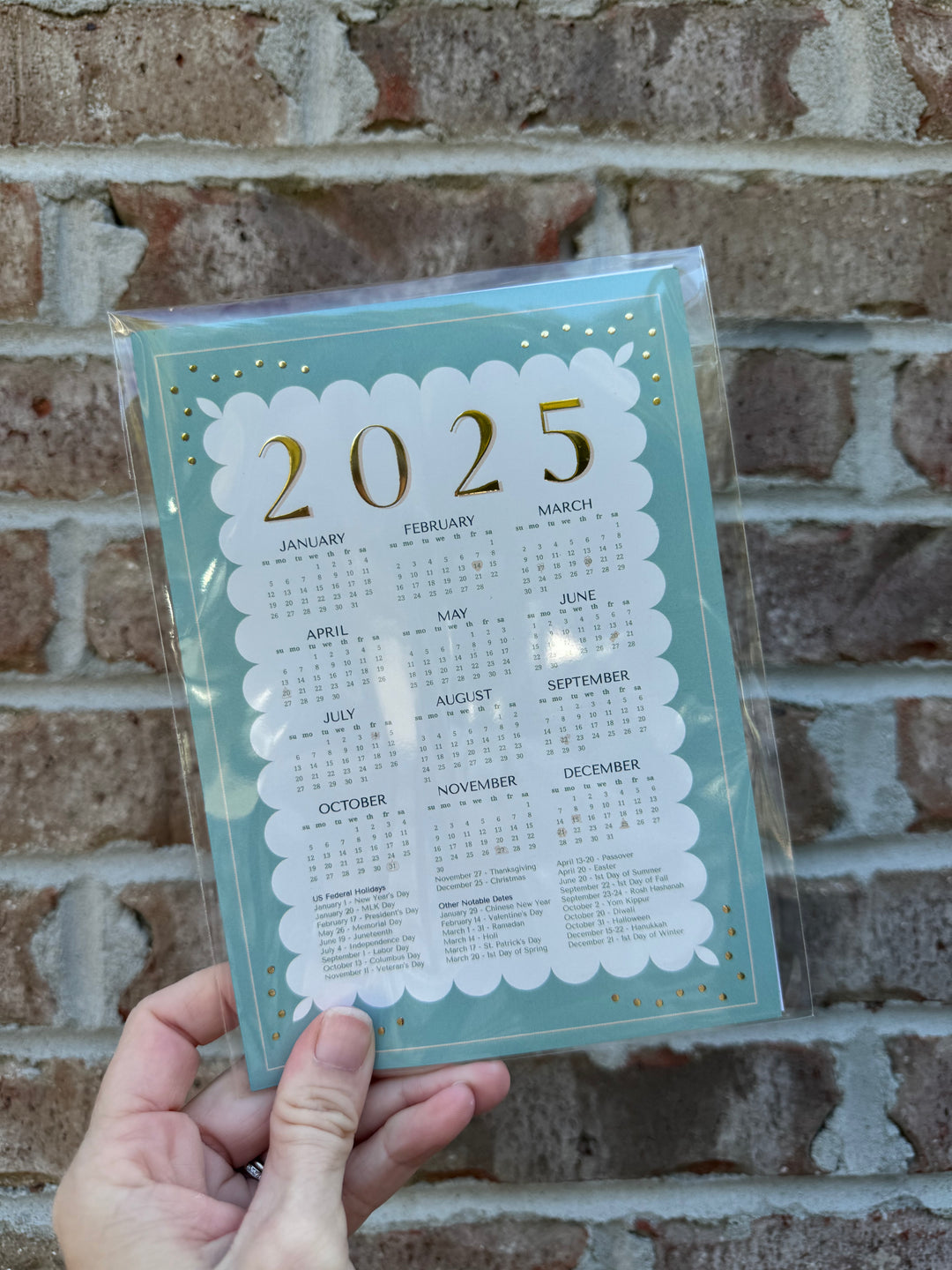 2025 Magnet Calendar