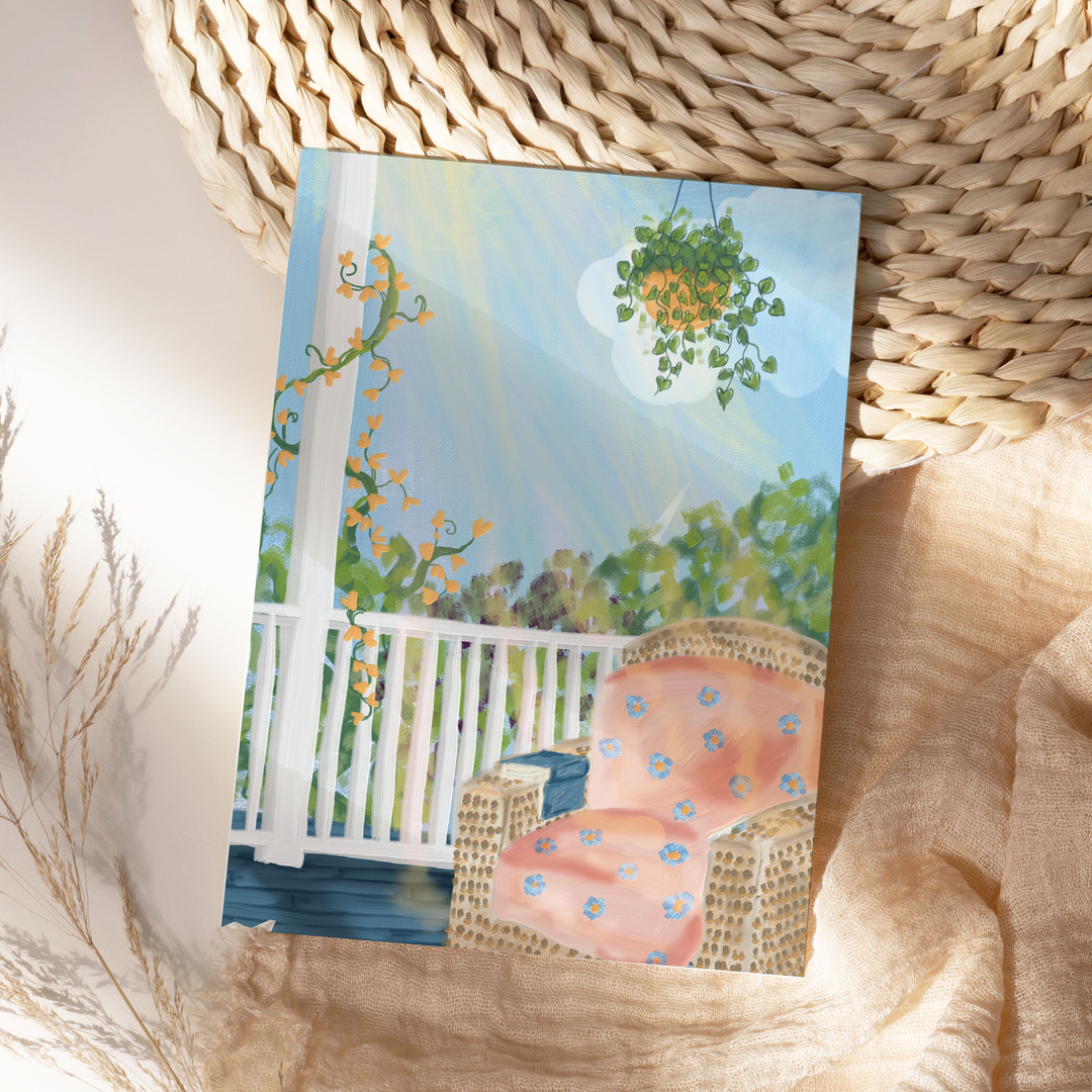 Porch Notecard Set