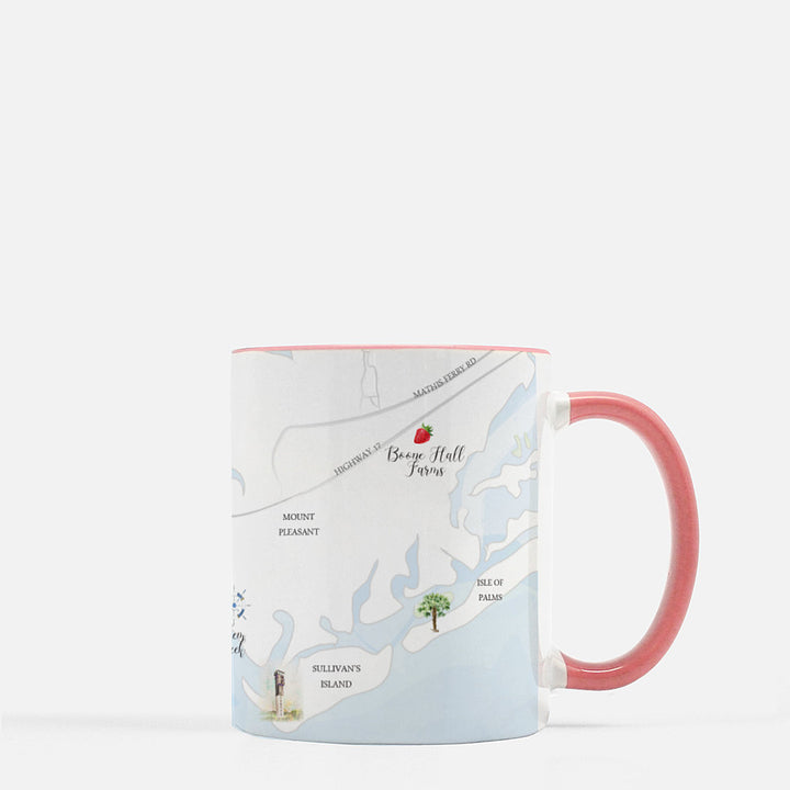 Charleston Map Mug