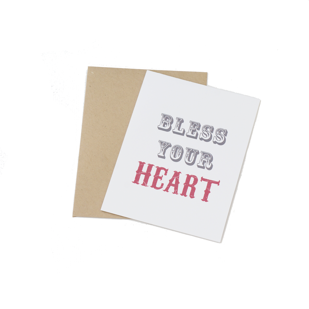 Bless Your Heart Card