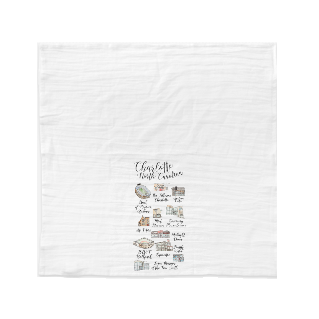 charlotte tea towel