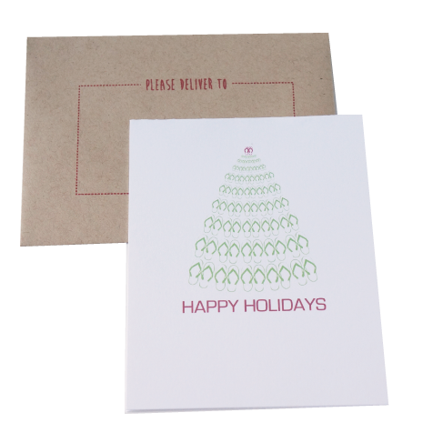 Flip Flop Christmas Cards