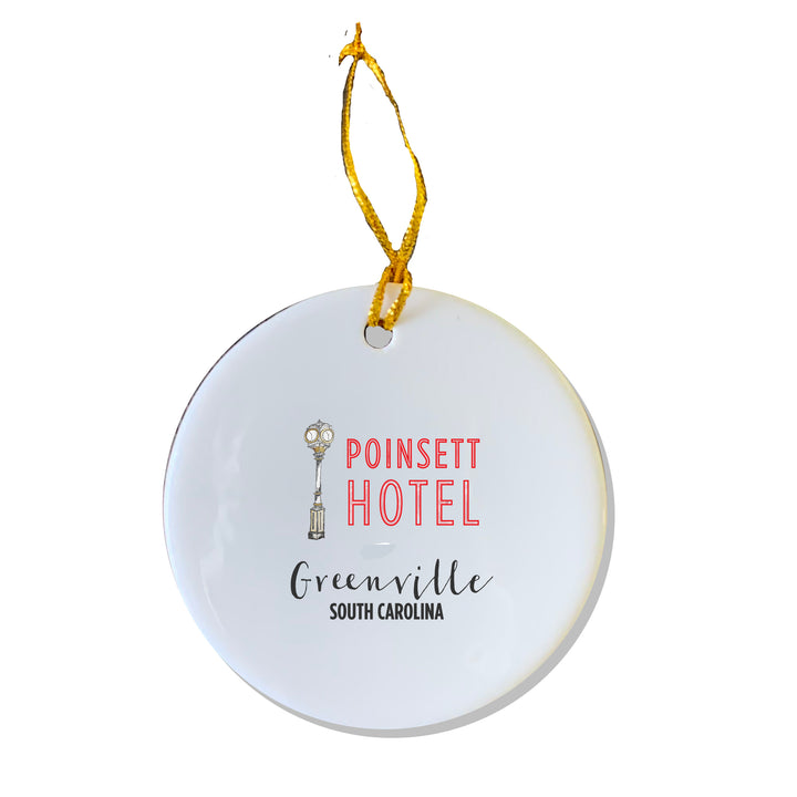 Poinsett Hotel Sign Ornament