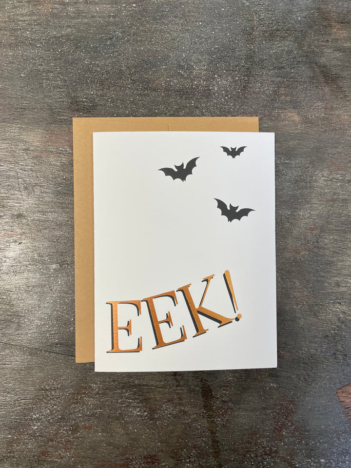 Halloween Foil Card