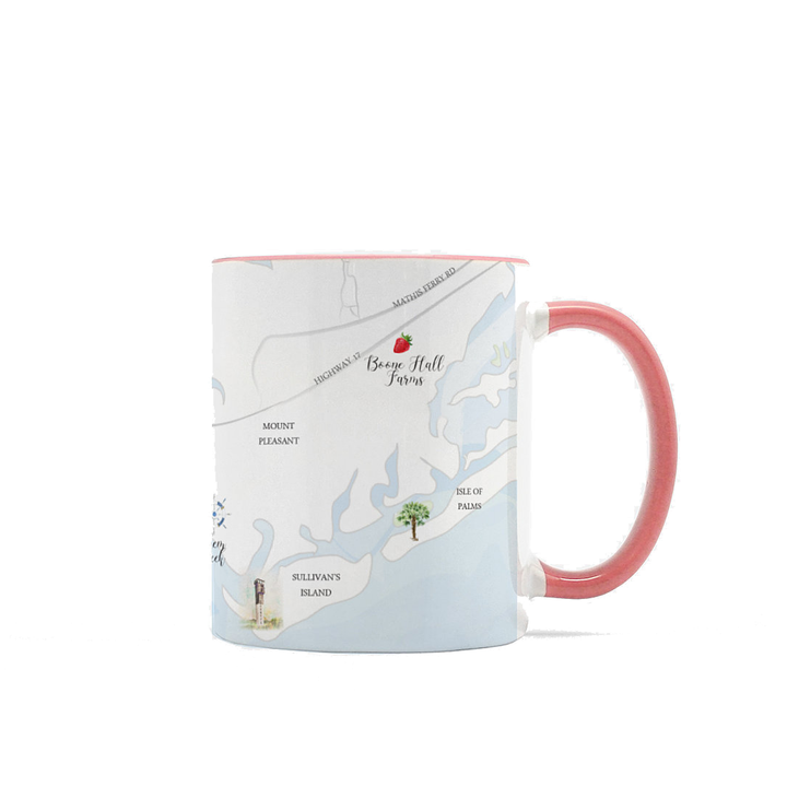 Charleston Map Mug