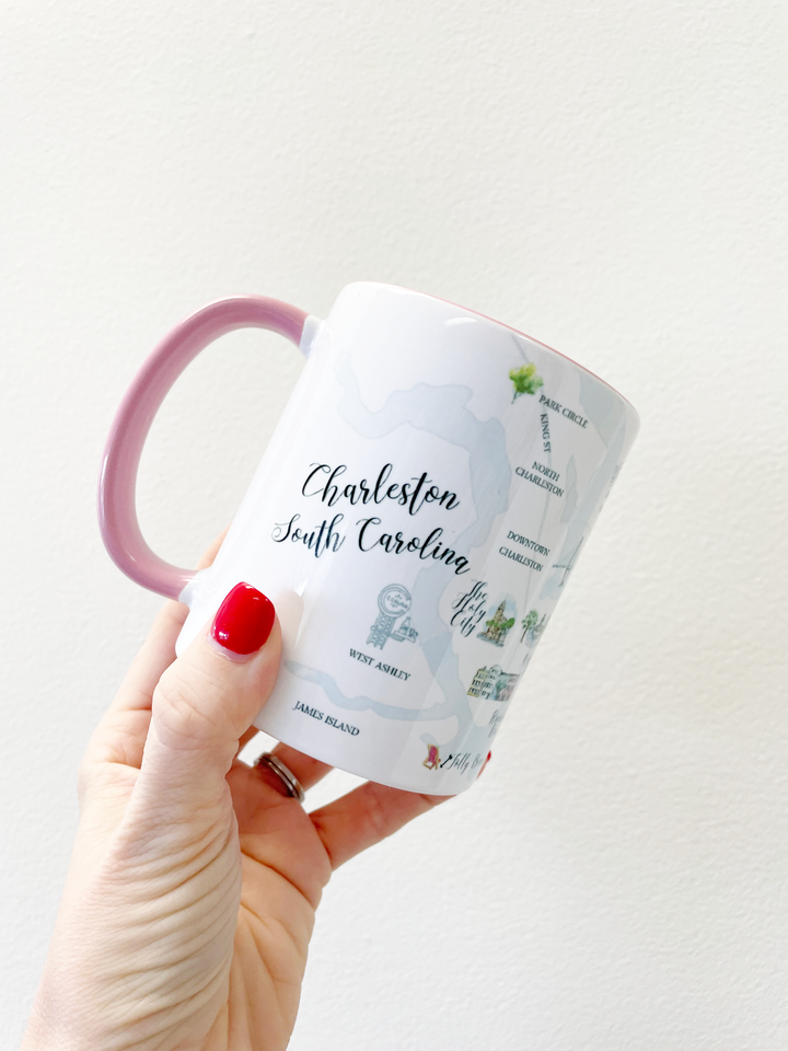 Charleston Map Mug