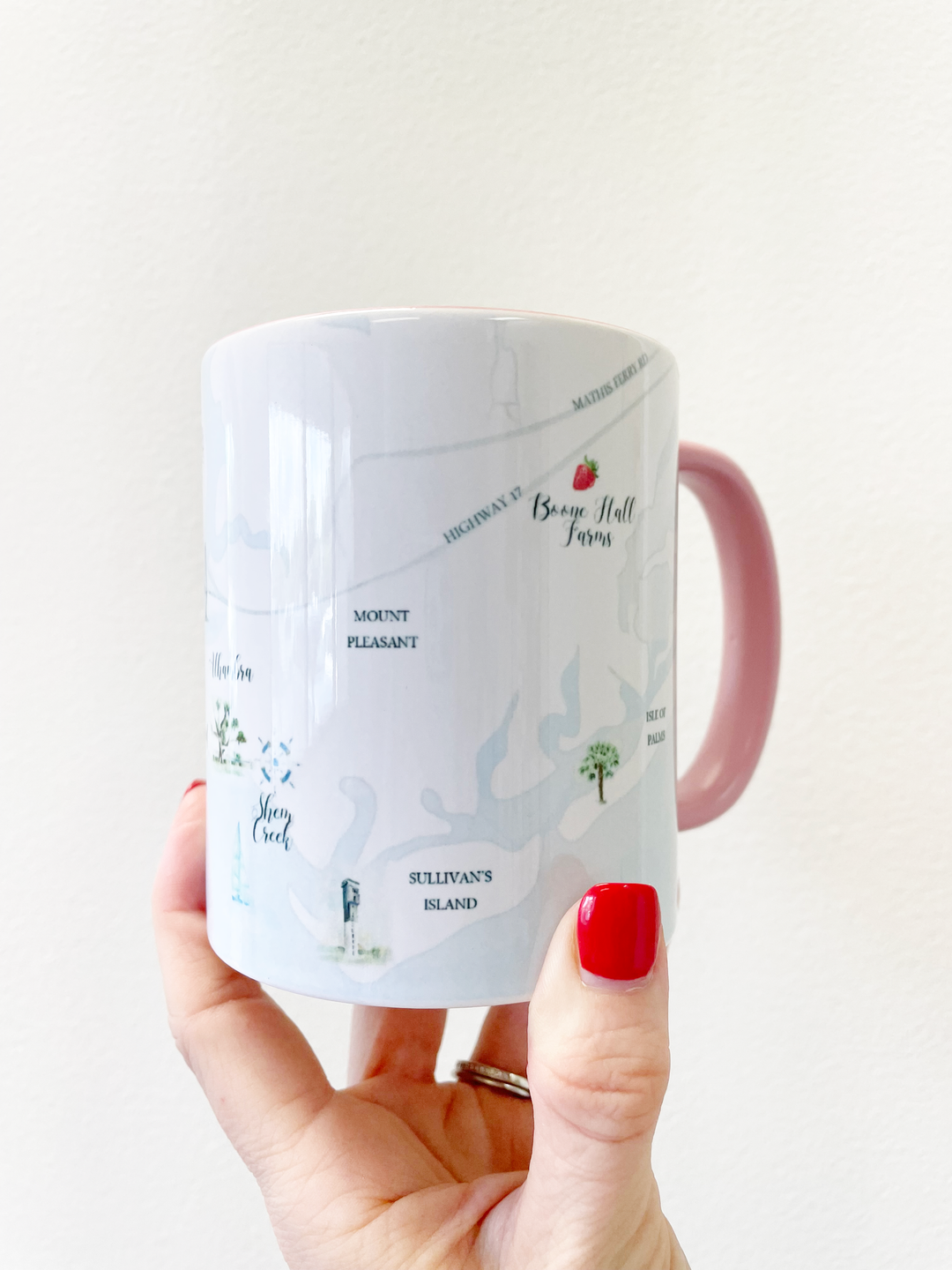 Charleston Map Mug