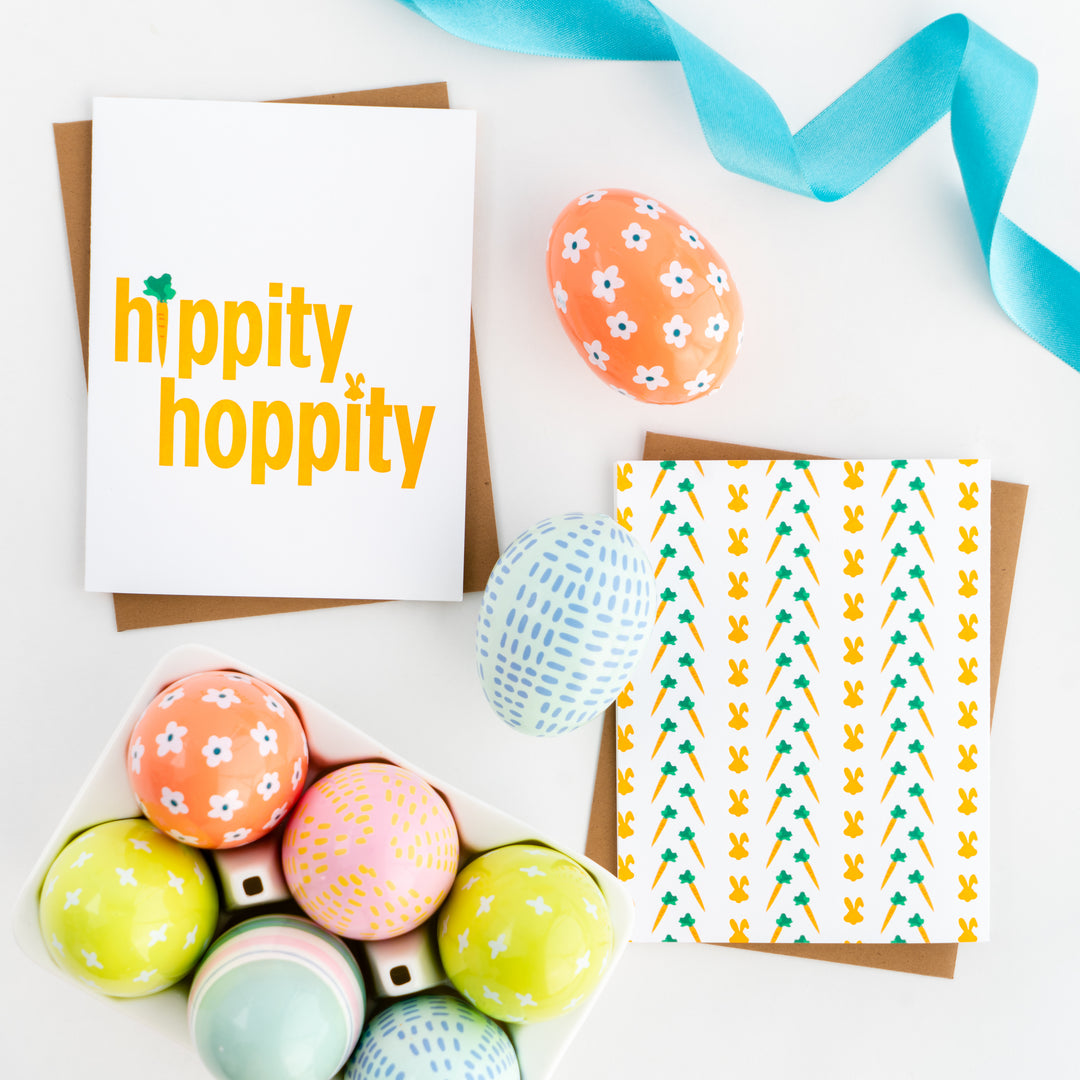 Letterpress Easter Card