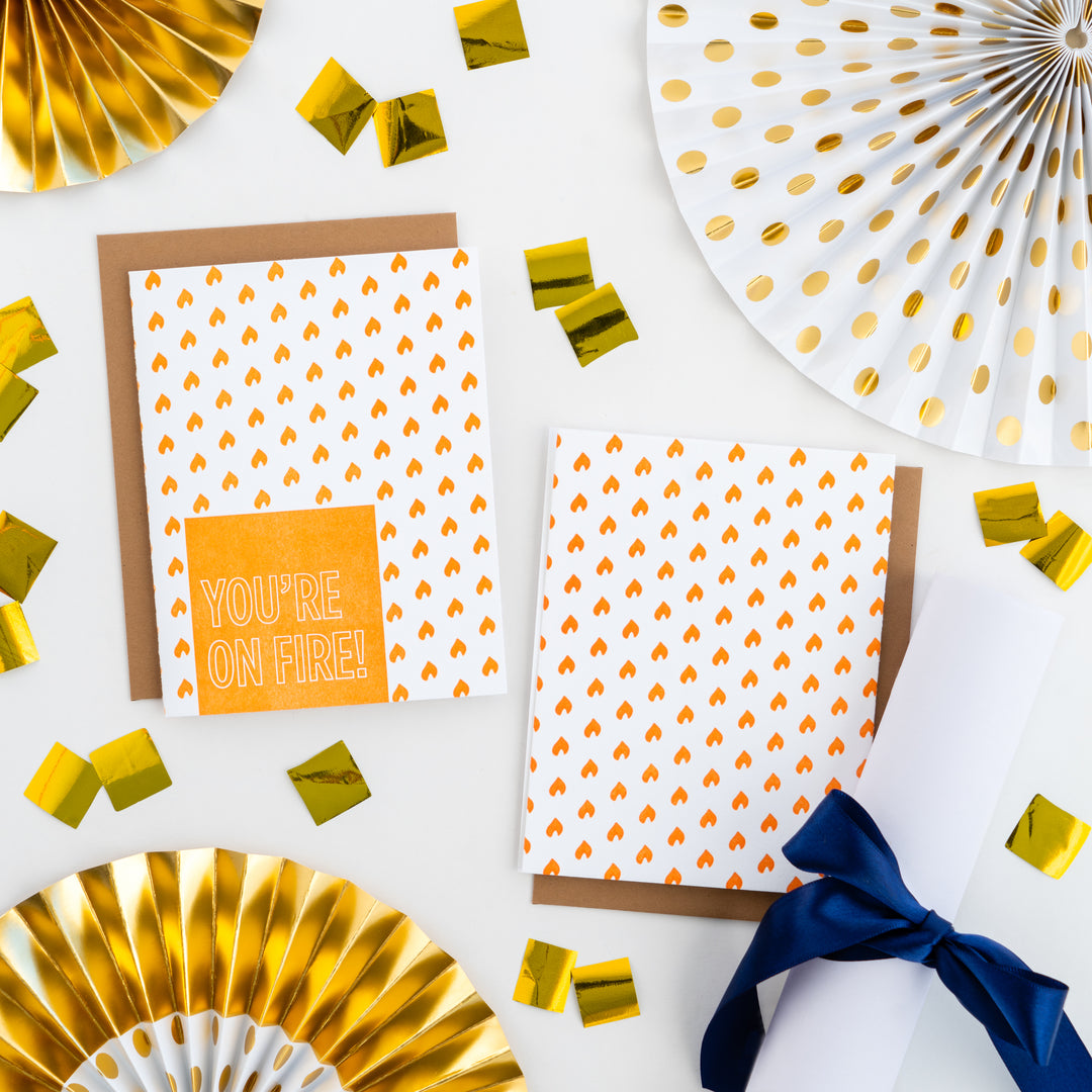 Letterpress Congratulations Card