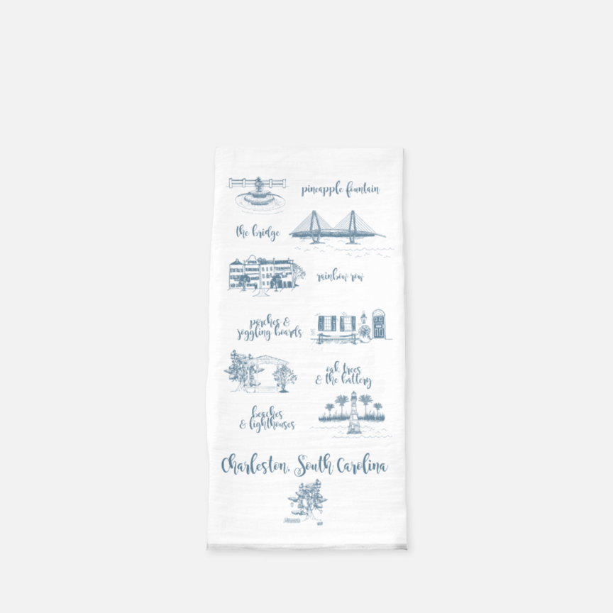 Charleston Tea Towel