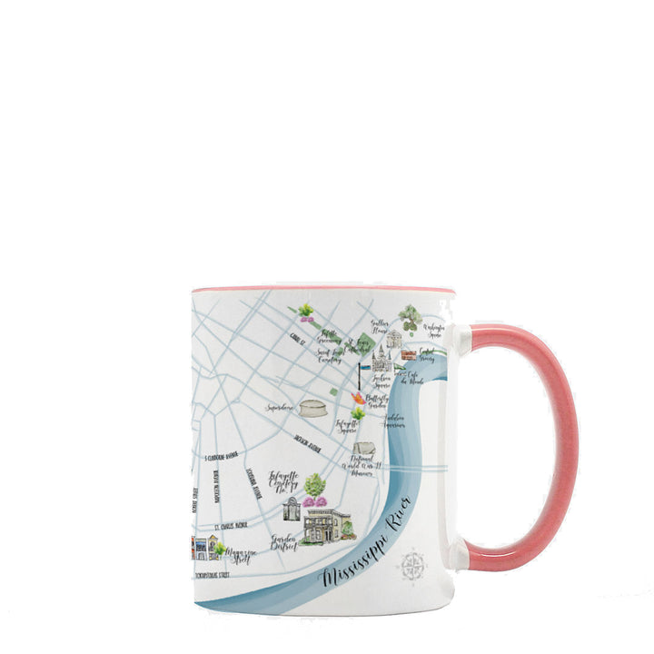 New Orleans Map Mug