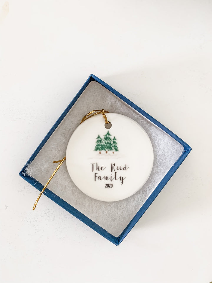 Personalized Tree Ornament