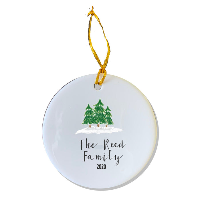 Personalized Tree Ornament