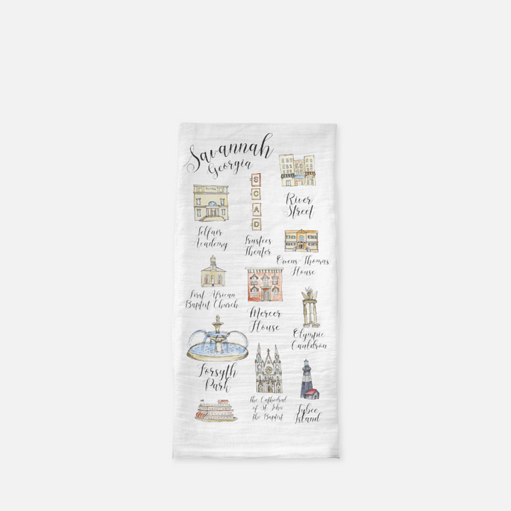 Savannah Tea Towel