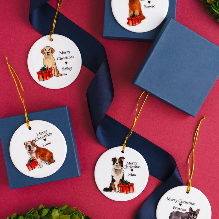 Personalized Yellow Lab Ornament