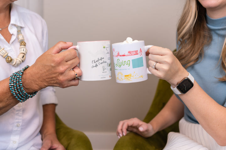Charleston Map Mug