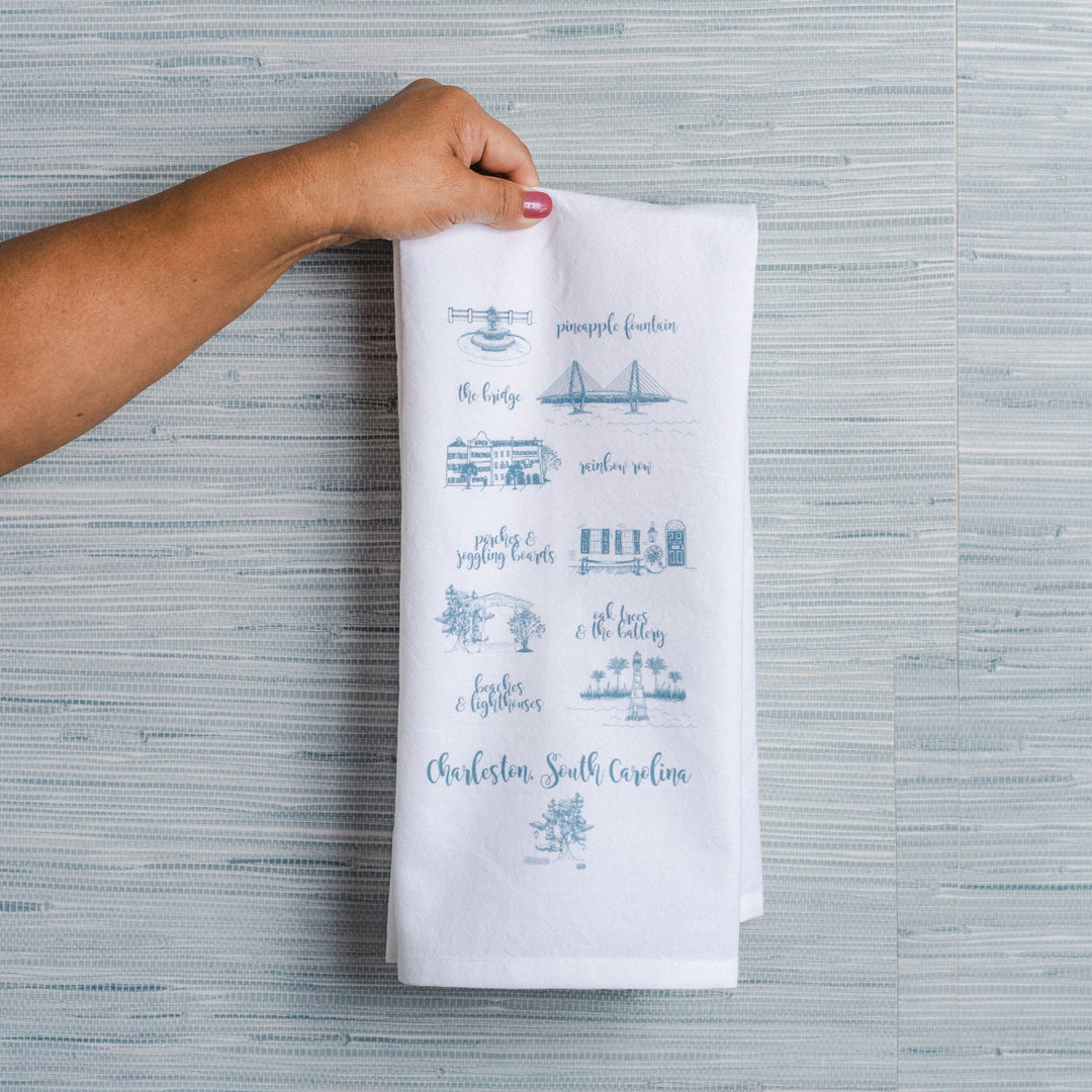 Charleston Tea Towel