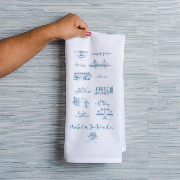 Charleston Tea Towel