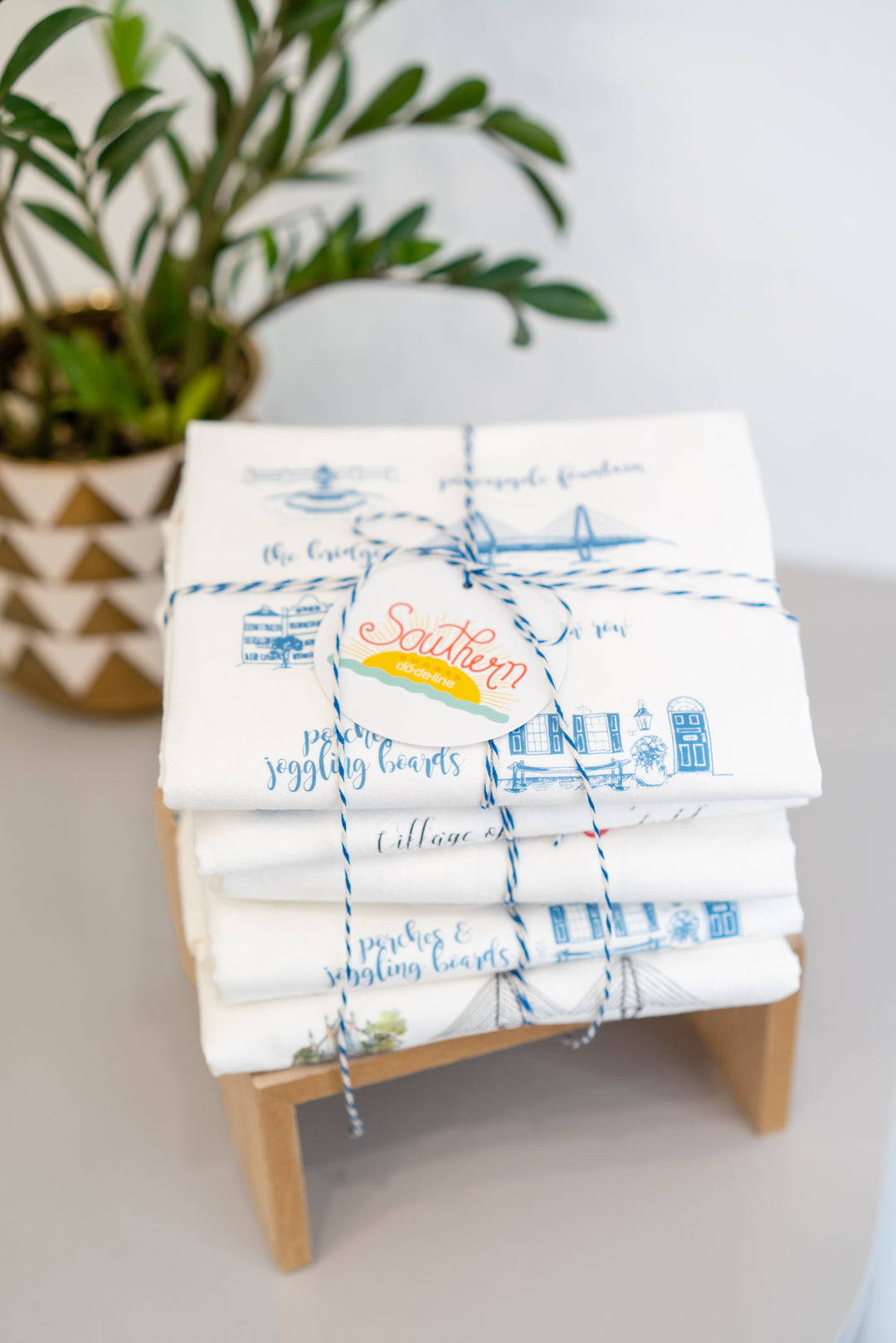 Charleston Tea Towel