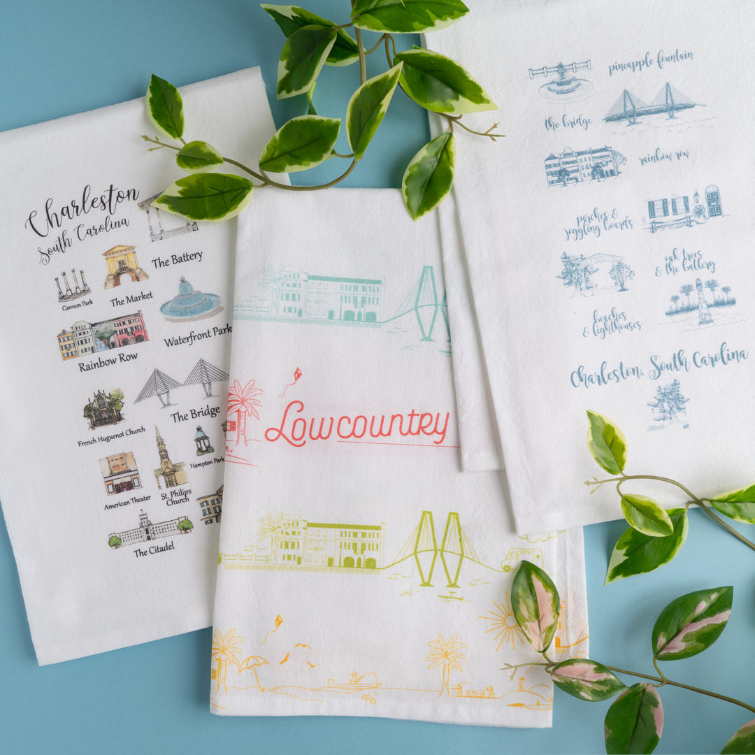 Charleston Tea Towel