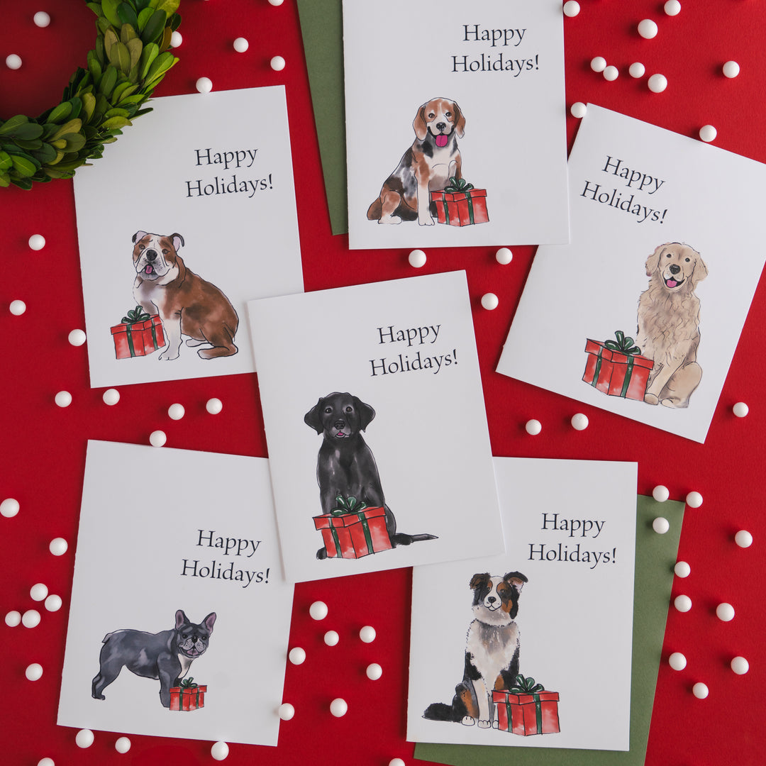 Christmas Card Australian Shepherd