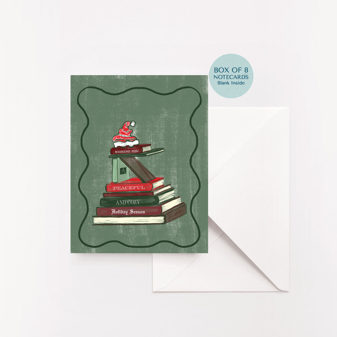 Festive Books Holiday Card