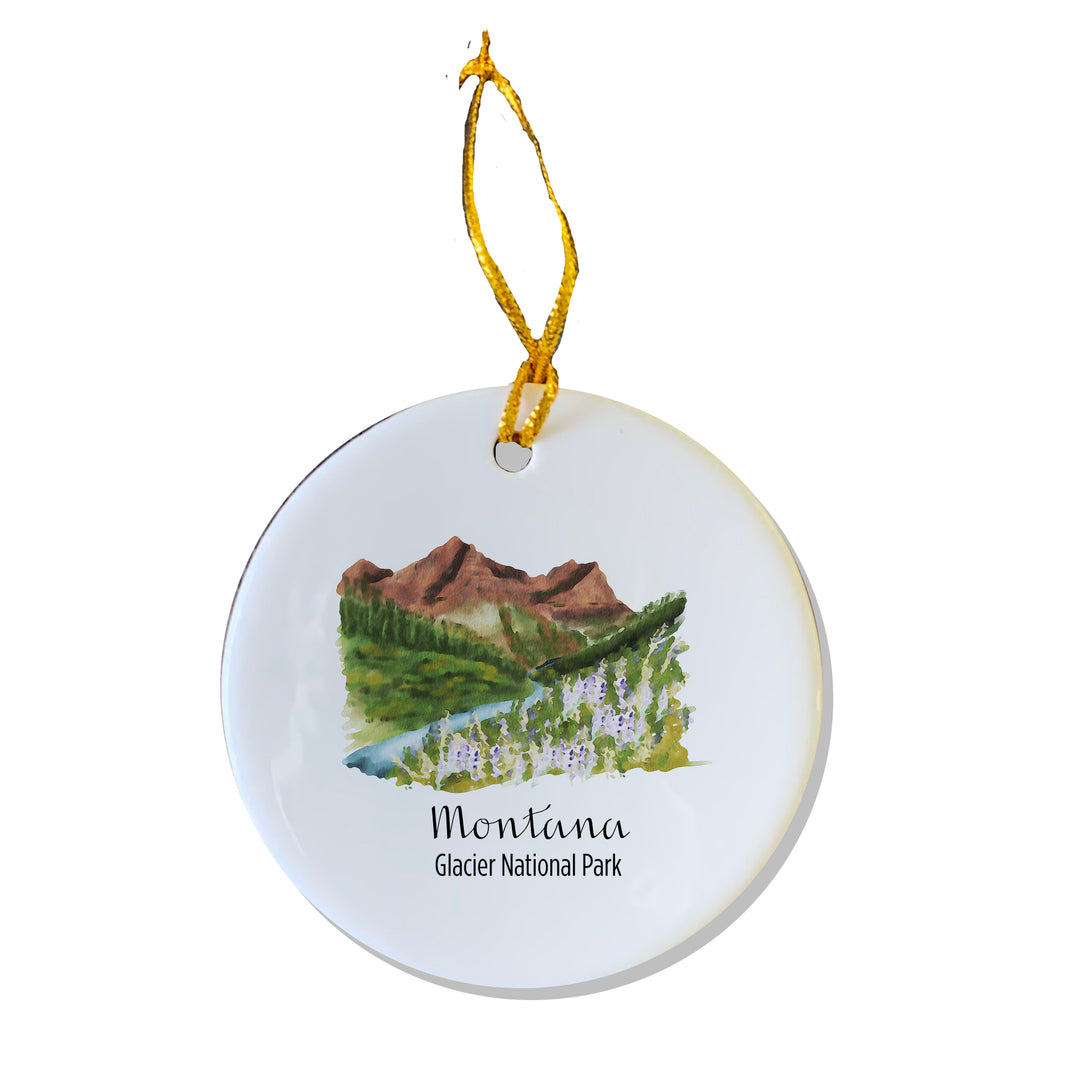 Glacier National Park Ornament