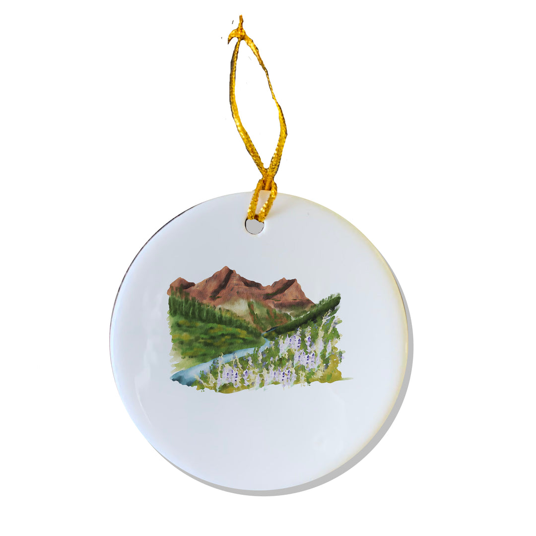 Glacier National Park Ornament