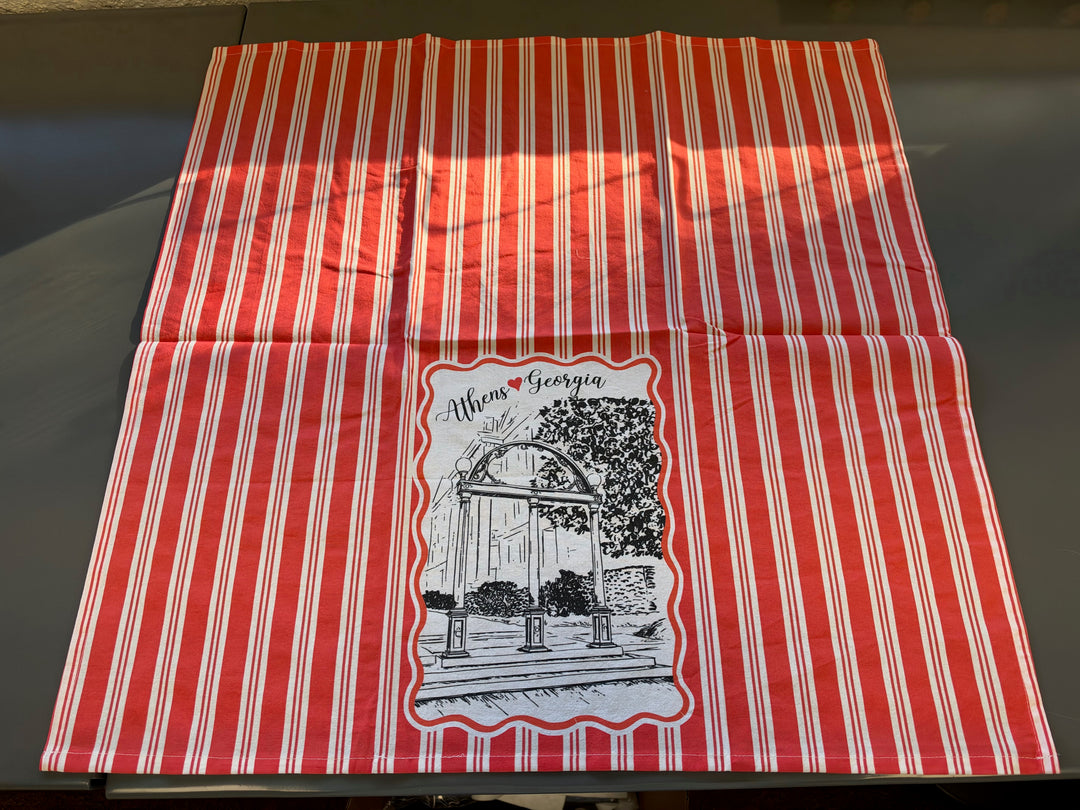 The Arch - Athens Georgia Tea Towel