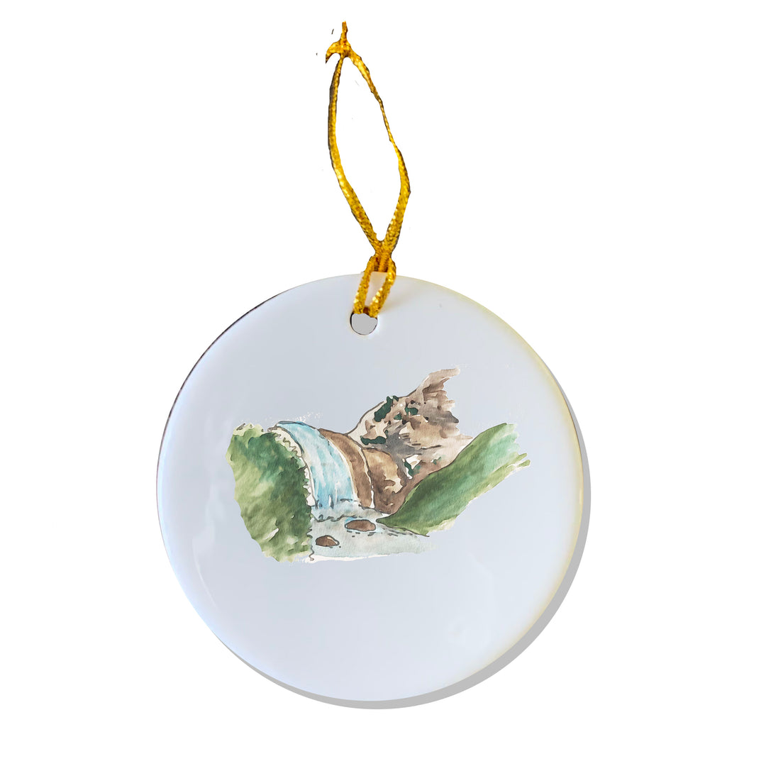 Looking Glass Falls Ornament