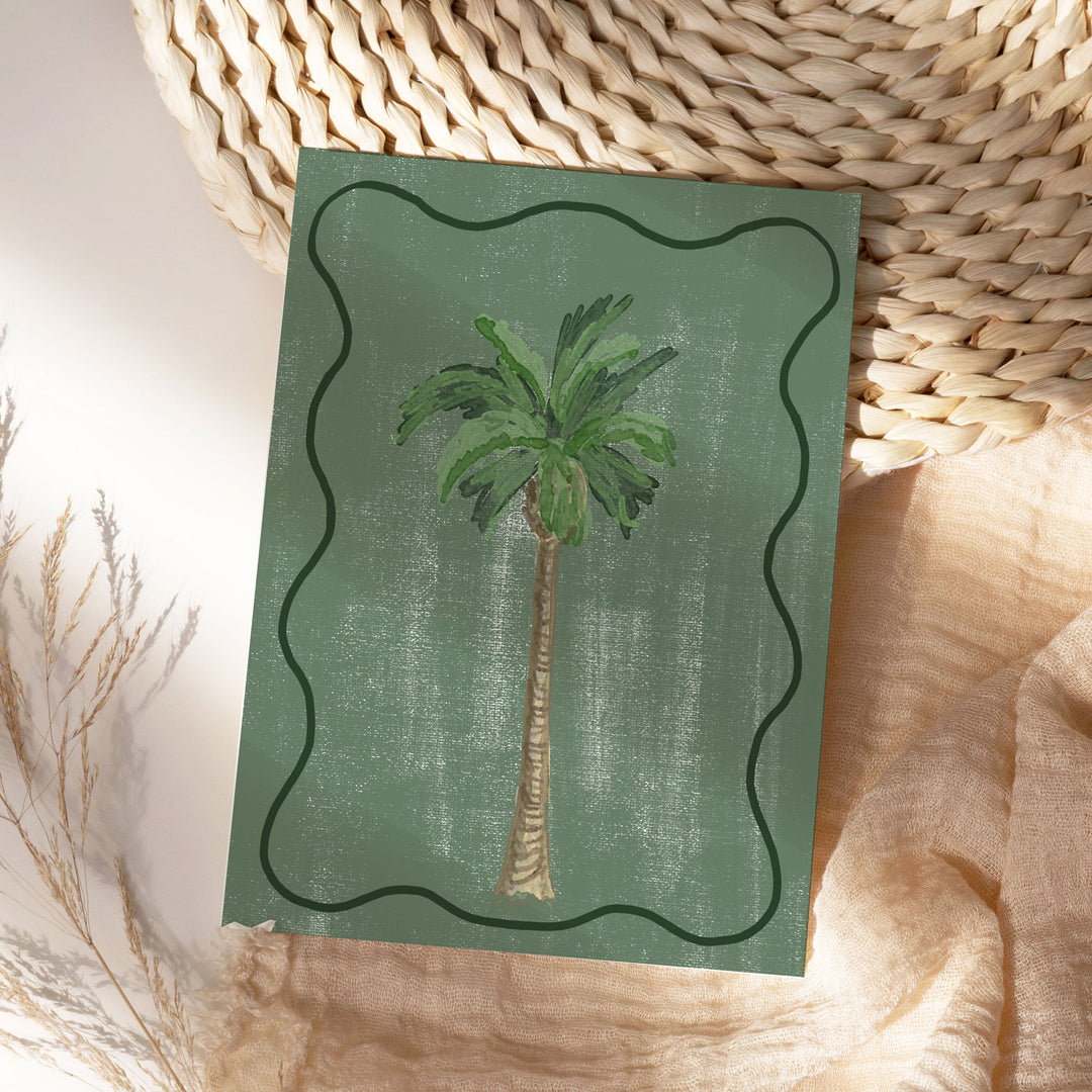 Palm Tree Notecard Set