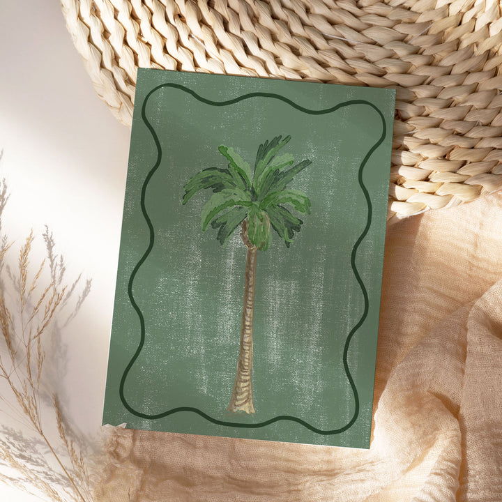 Palm Tree Notecard Set