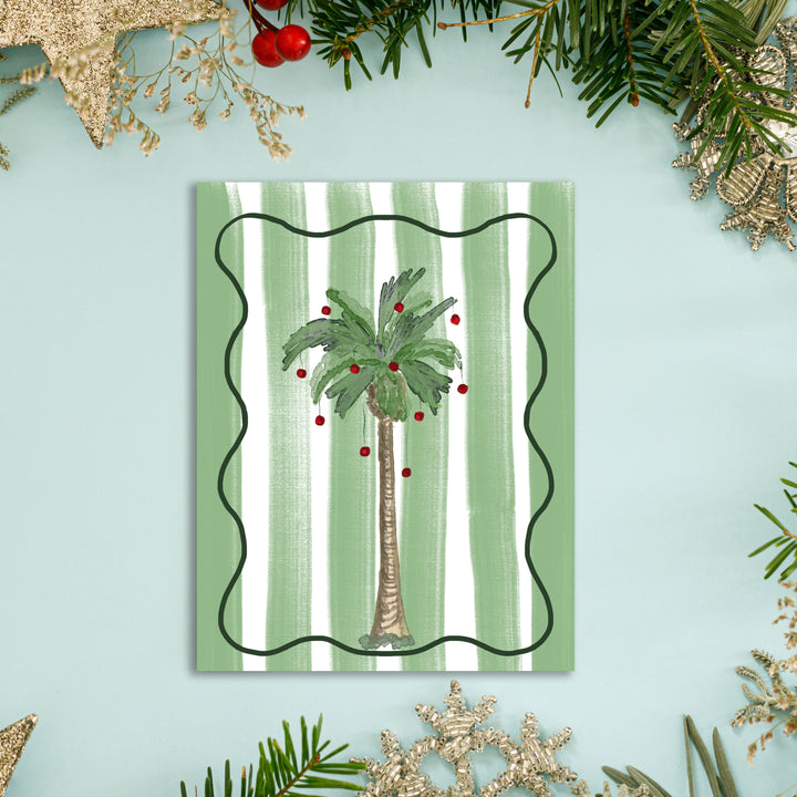 Christmas Palm Tree Notecard Set