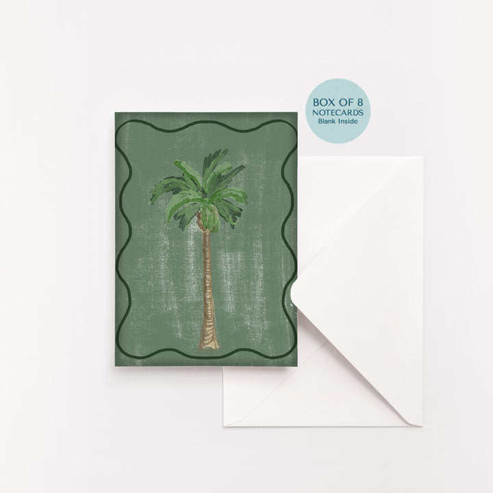 Palm Tree Notecard Set