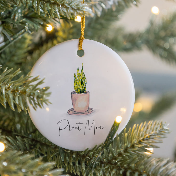 Plant Mom Ornament