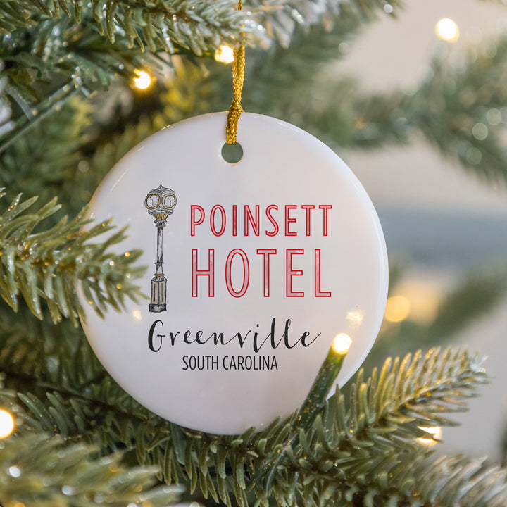 Poinsett Hotel Sign Ornament