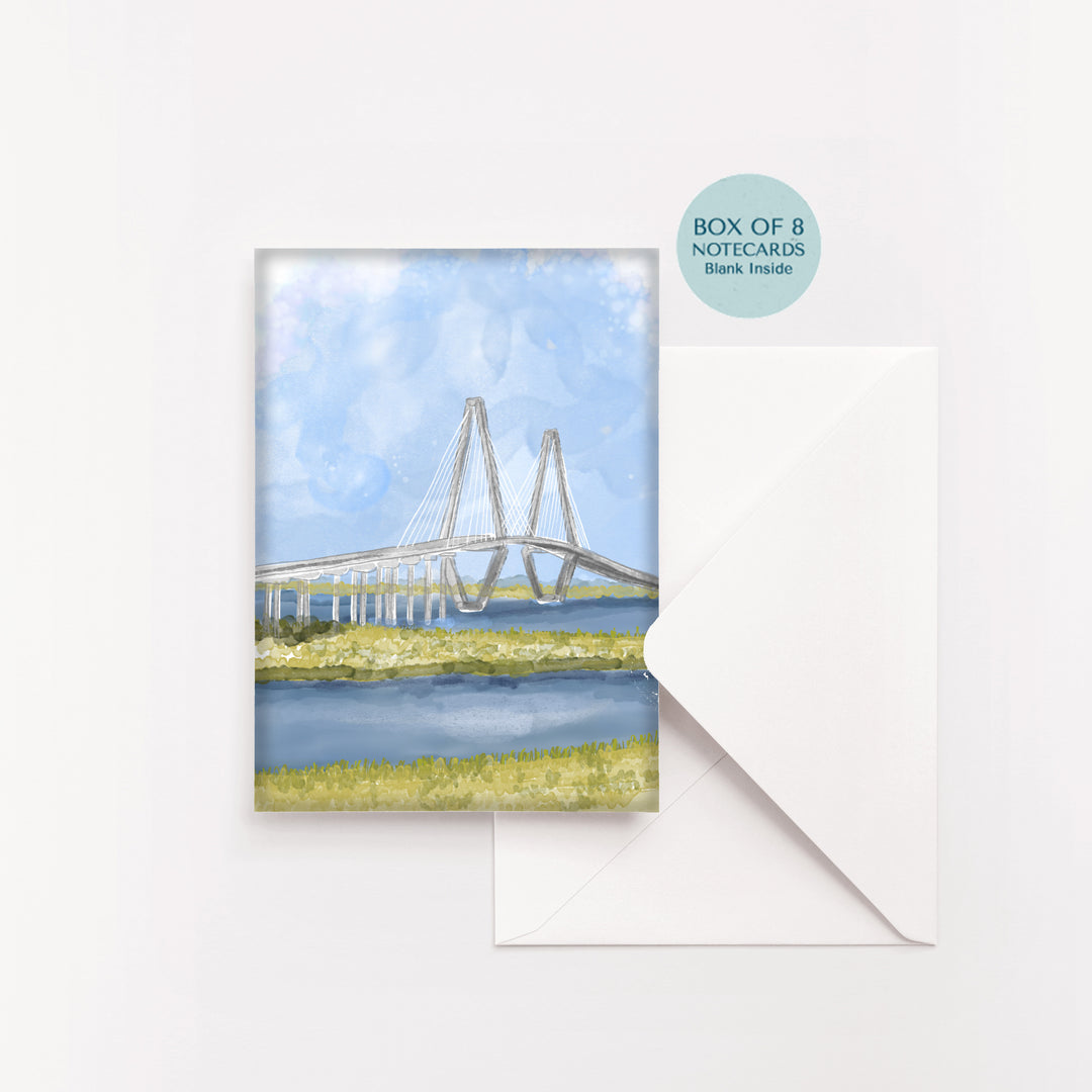 Ravenel Bridge Notecard Set