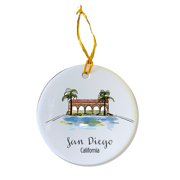 Balboa Park San Diego Ornament