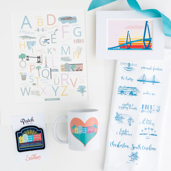 Charleston Tea Towel