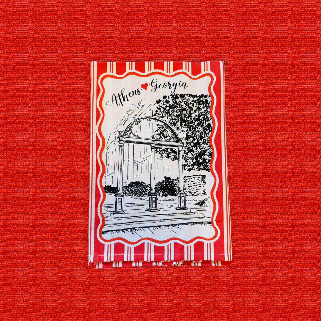 The Arch - Athens Georgia Tea Towel
