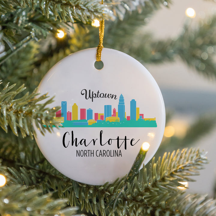 Uptown Charlotte Ornament