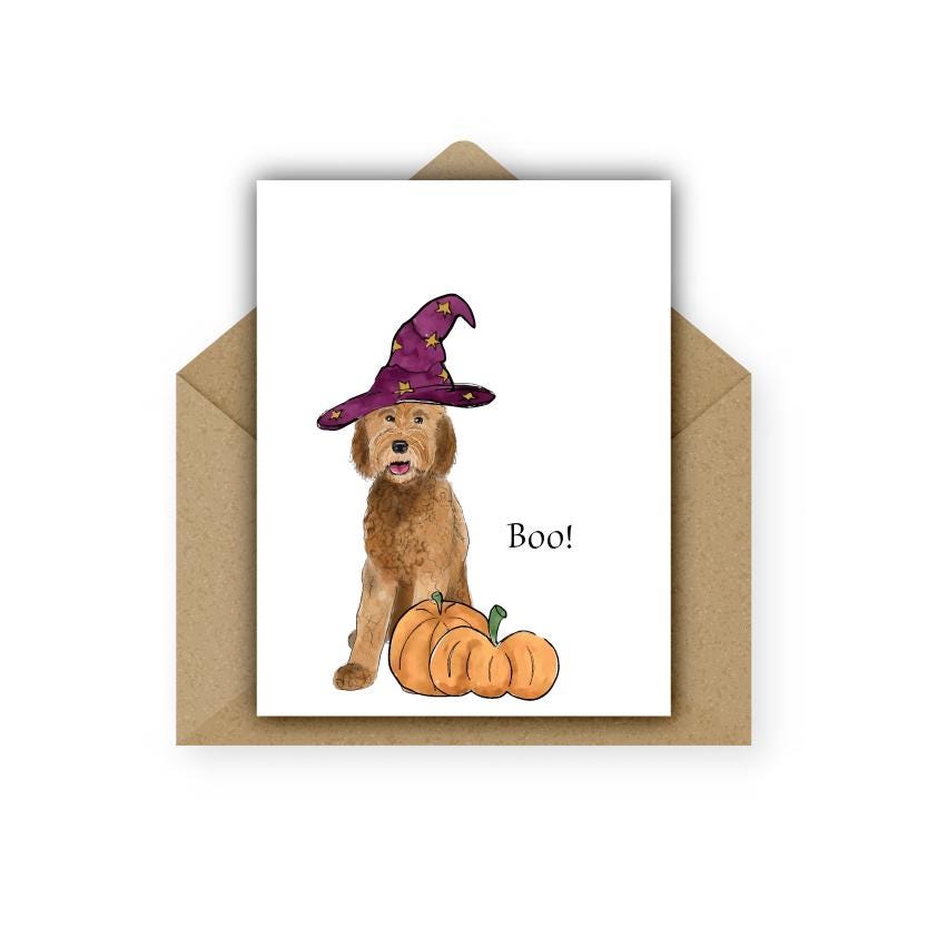 Halloween Golden Doodle