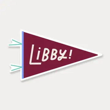 Libby! Sticker