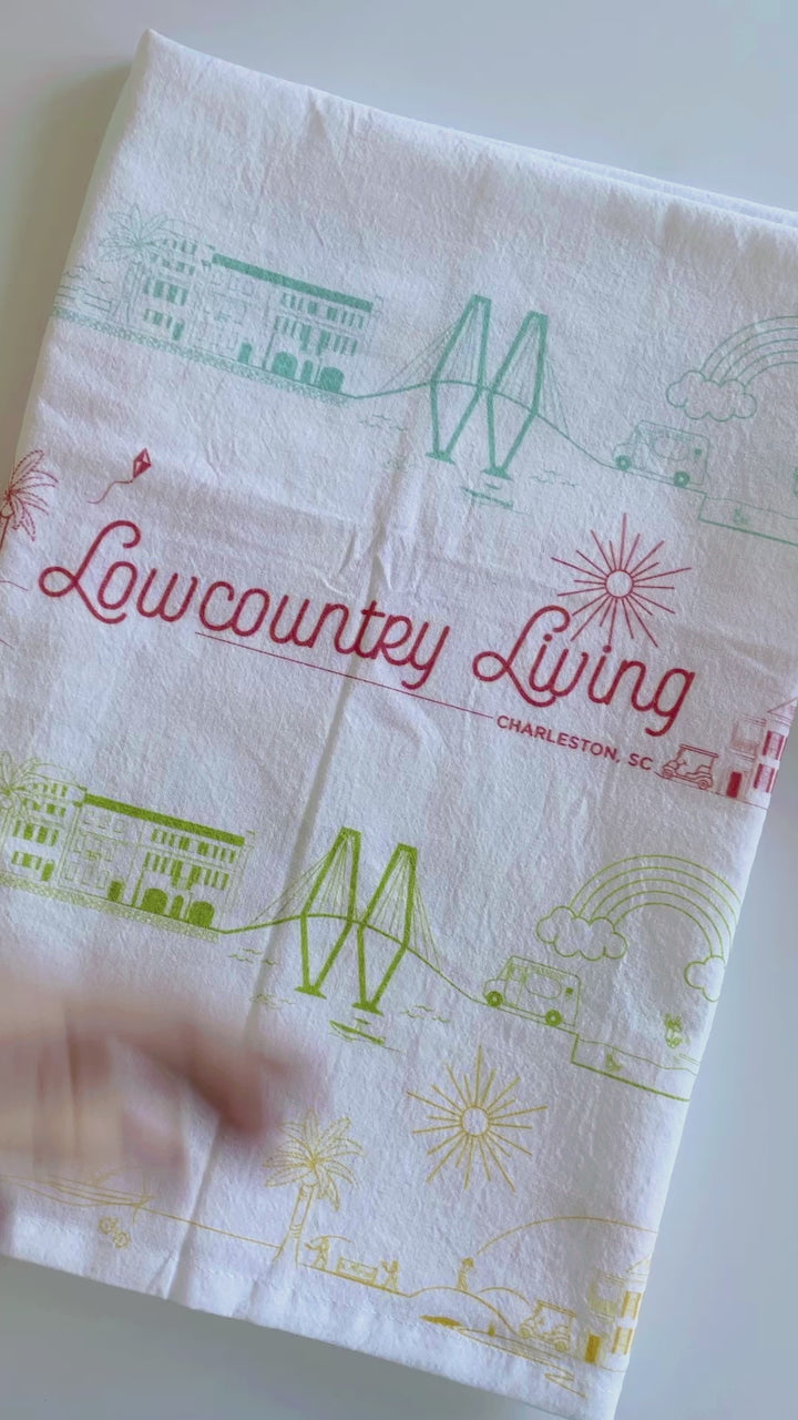 Lowcountry Living Tea Towel