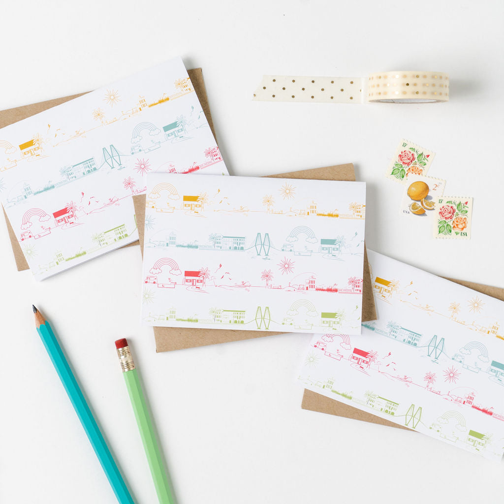 Lowcountry Living Stationery Set