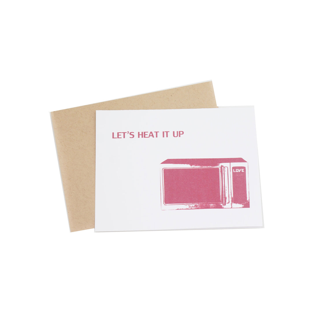 Let's Heat it Up Valentine's Day Card
